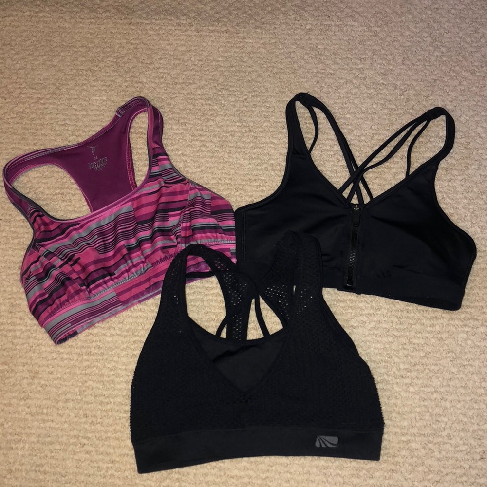 Set of 3 sports bras
